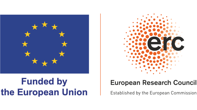 Logos of EU and ERC.