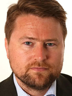 Portrait of Einar Wigen.